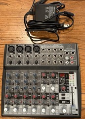 Behringer Xenyx 1202FX 12-Channel Premium Mixer, Multi-FX Processor – NEVER USED