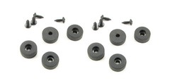 (8 PACK) PROCRAFT 5/8″ x 9/32″ Rubber Feet for Amp/Case/Cab w/Screws – F6282
