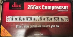DBX 266XS Two Channel Compressor / Gate Open Box Never Used
