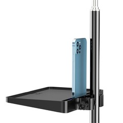Microphone Stand Plastic Sound Card Tray Mic Stand Clamp On Sound Card Tray