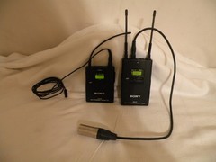 Sony URX-P2 Synthesized Diversity Tuner & UTX-B2 Transmitter,UHF 566.125-589.825