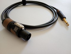 ESH AUDIO – NL2 Speakon – TS (1/4″) Cable – Neutrik – Mogami 3082