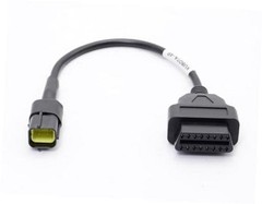 OBD2 OBDII Diagnostic Cable Adaptor 4 Pin to 16 Pin Compatible with KUBOTA