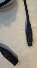Hosa CMK-005AU Edge Microphone Cable Neutrik XLR3F to XLR3M 5 FEET – 1 PAIR NEW!