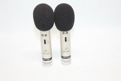 Behringer C-2 Stereo set Condenser Microphone LOT OF 2