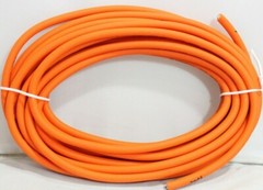 7M (23ft) Orange Star Quad Balanced microphone cable – bulk – no termination