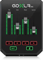 Goxlr MINI Online Broadcast Mixer with Usb/Audio Interface and Midas Preamp, Off