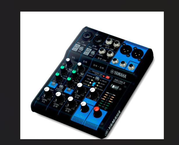 Yamaha MG06X 6-Channel Mixing Console NEW!