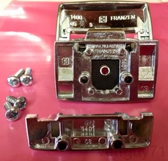NEW Genuine SKB/Franzen 1401 Instrument Case Locking Buckle Latch, Chrome/Silver