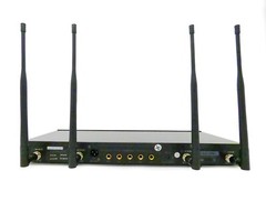 Rannsgeer UHF R288-630T 4-Channel Tan Color Mini Headset Wireless Microphone