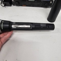 Samson CR277 Kit with HT7 Transmitter Mics (as-is mics not powering on)