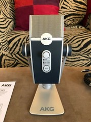 AKG Lyra Microphone 192 kHz for Podcast Studio Music Video – C44USB