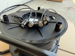 200FT 2 ChannelCAT6 Shielded + SDI BNC Male4505R 12G 4K UHD Snake Digital onReel