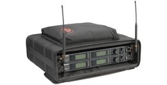 SKB Cases 2U Series Soft Rack Case with Steel Rails, Heavy Duty Zipper-OPEN BOX