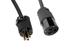 25′ Pro Stage Stinger AC Power Extension Cable 14 Gauge 3 Prong Male to Female