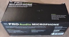 Soundtech STMIC50 Pro Recording Mic with 16.4-Foot XLR Cable. Case. Mic holder.