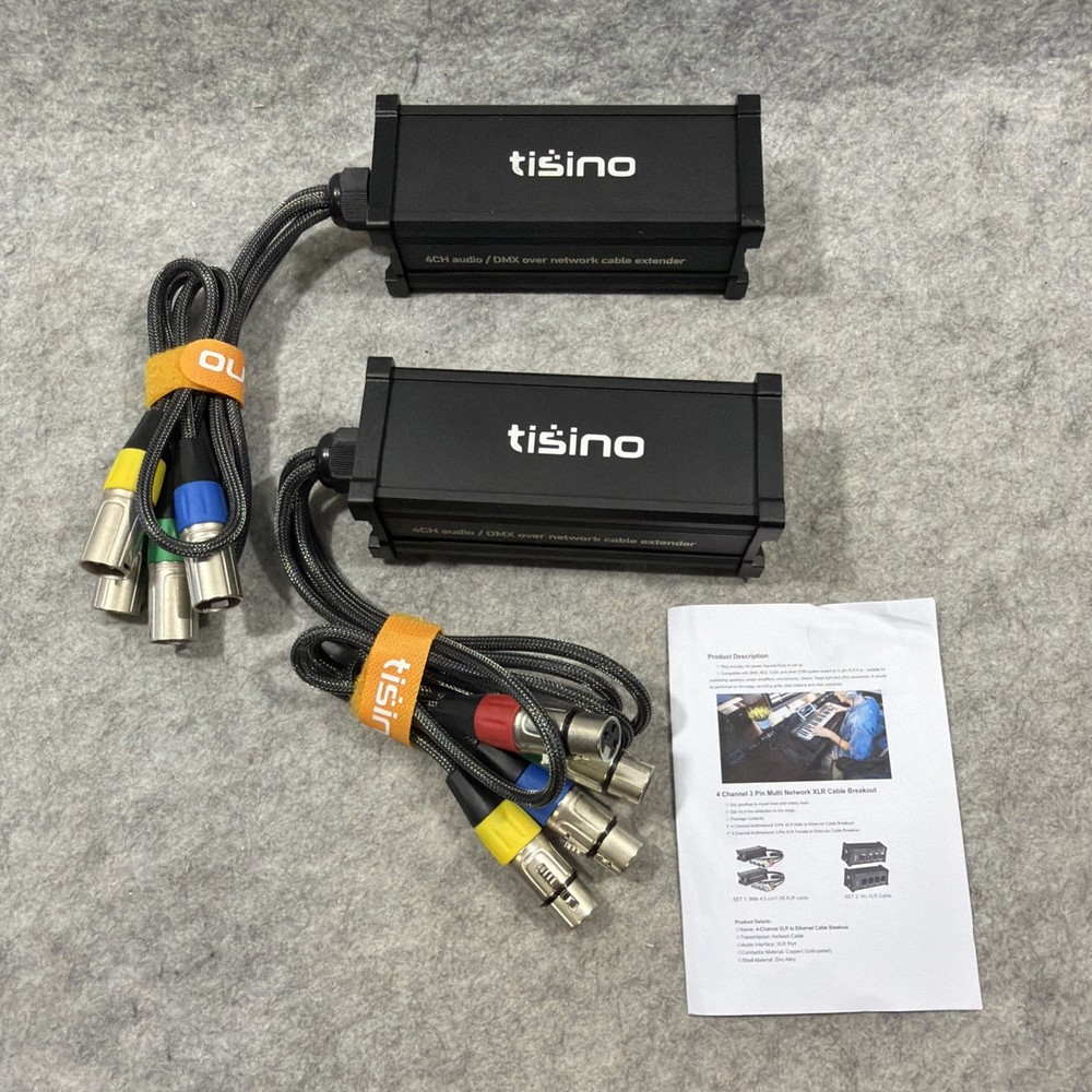 4 Channel Dmx Over Network Cable Extender Make And Female