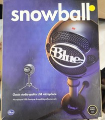blue snowball ice microphone usb Open box