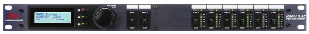 DBX ZONE-PRO-1260 12×6 Digital Zone Processor