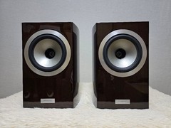 TANNOY Precision 6.1 Bookshelf Speakers Pair Dark Walnut Piano Finish