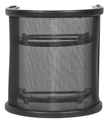 Rockville RockPop Curve Recording Mic Pop Filter Curved Mesh Windscreen in Black