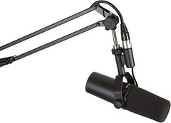 Gator Frameworks Desk-Mounted Broadcast Microphone Boom Stand for Podcasts