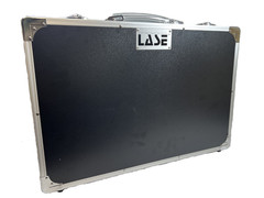 LASE ABS Medium Chrome Case For Guitar Effects Pedals L 24″ x W 16″ x H 4″ EP-60