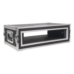 Sound Town Shock Mount 2U Plywood Rack Case w/ 15″ Rackable Depth (STRC-SP2US)
