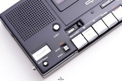 SONY TC-1100B Metal Body Mono Cassette Recorder Serviced Belt IC Replaced Japan