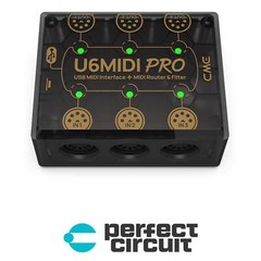CME U6MIDI Pro Smart MIDI Interface MIDI INTERFACE – NEW – PERFECT CIRCUIT