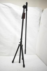 Musician’s Gear Tripod Microphone Stand Adjustable Boom Arm 179-40 Black Studio