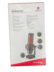 **NEW** HyperX Quadcast USB Microphone Kingston Black-Red HX-MICQC-BK