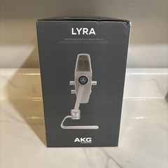 AKG Lyra Microphone 192 kHz for Podcast Studio Music Video – C44USB
