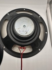 Pair of 8” 3 Ohm 30W Speaker Drivers OEM Tested Working Paper Cone