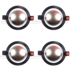 4pcs Diaphragm 16 ohm for B&C MD/DE 75-8, 75P, 82, 85, 700, 750, & EAW & NEXO
