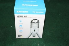 NEW IN BOX Samson Meteor Condenser Wired – USB Professional Microphone
