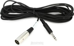Hosa STX-120M Balanced Interconnect, 1/4 in TRS to XLR3M, 20 ft