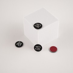 4pcs Replacement B&O Bang & Olufsen Emblem Speaker logo Badge
