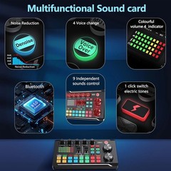 DJ Mixer with Intelligent Light Control & Multiple Sound Effects for Live Shows