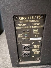 Electro-Voice QRx 115/75 Passive Loudspeaker – sold as each