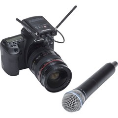 Samson Concert 88 UHF Camera Wireless Handheld Microphone System #SWC88XVHQ8-D
