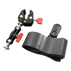 Multiple Angle Rotating Clamp Mount For Microphones Flashlight And Small