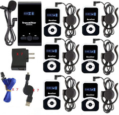 Wireless Tour Guide System – 195MHz Headsets for Church & Conference Use