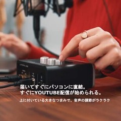 Behringer 2-input 2-output USB audio interface Black 1-Channel UM2 U-PHORIA