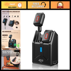 Wireless Guitar System 5.8GHz Transmitter & Receiver, 18H Battery, Low Latency,