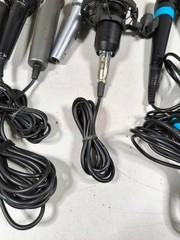 LOT OF 10 Various Brands & Models Microphone Used Working