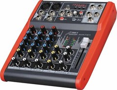 Audio2000’S AMX7311 Professional Four-Channel Audio Mixer w/USB&DSP ProcessorNEW