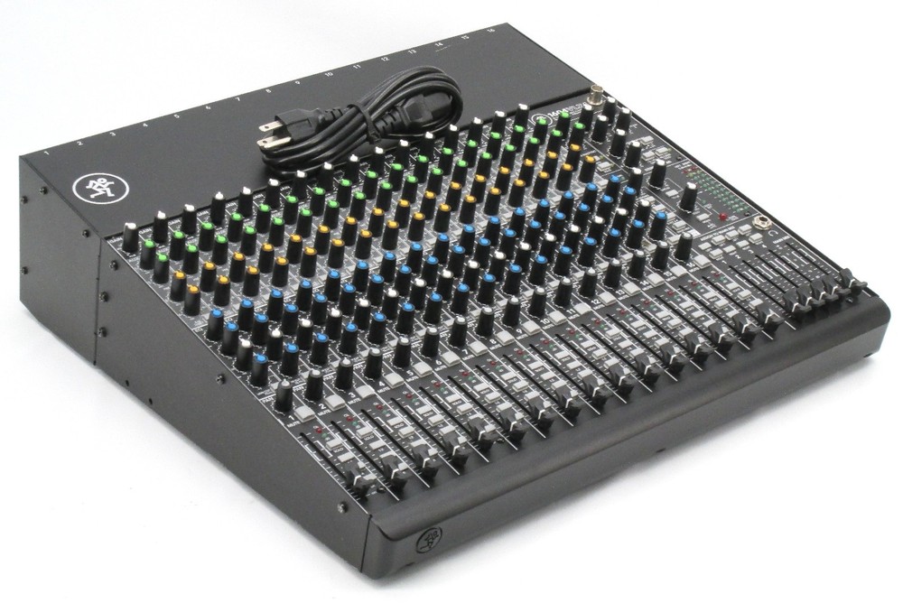 Mackie 1604 VLZ4 VLZ-4 16-Ch 4-Bus Mic/Line Mixer w/ ONYX Preamplifiers #620