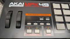 Akai Professional MPK49 – USB/MIDI Keyboard Controller – Popped Out F8 Lever