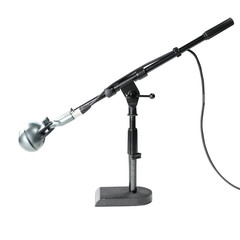Gator Rok-It Series Low-Profile Microphone Stand with 16″ Adjustable Boom Arm
